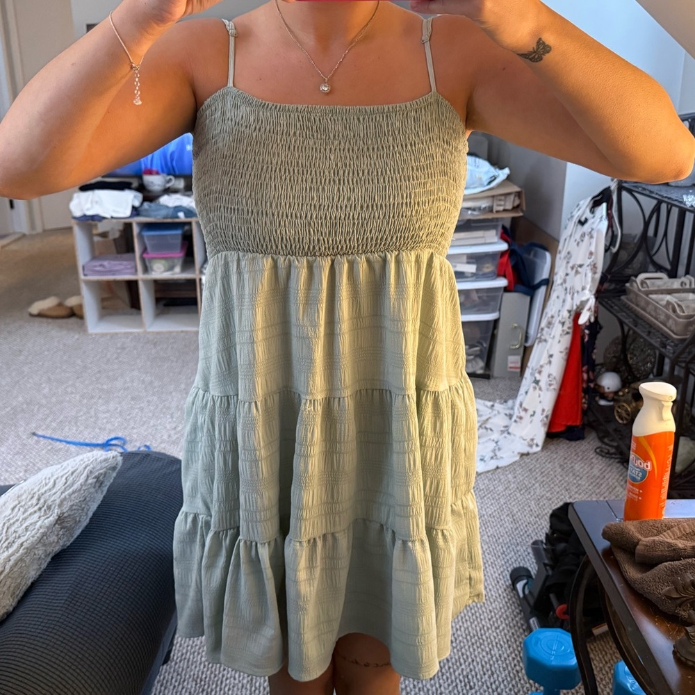 Ruffle Flowy Dress